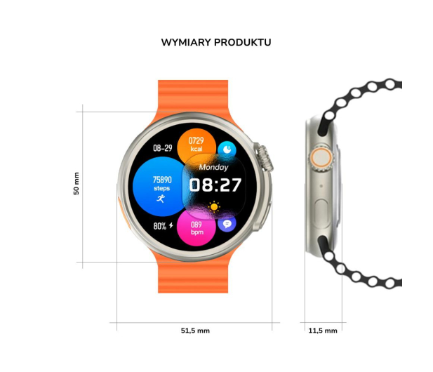 YAXO Watch Oxnard Lumen Orange - 1467485 - zdjęcie 7